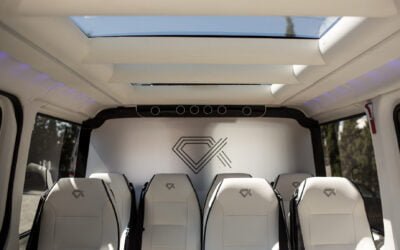 Mercedes Sprinter, luxury minibus for private transfers in Ibiza